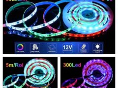 BANDA LED WS2811 DIGITAL PIXEL 5050 RGB 60D-12V / IP65